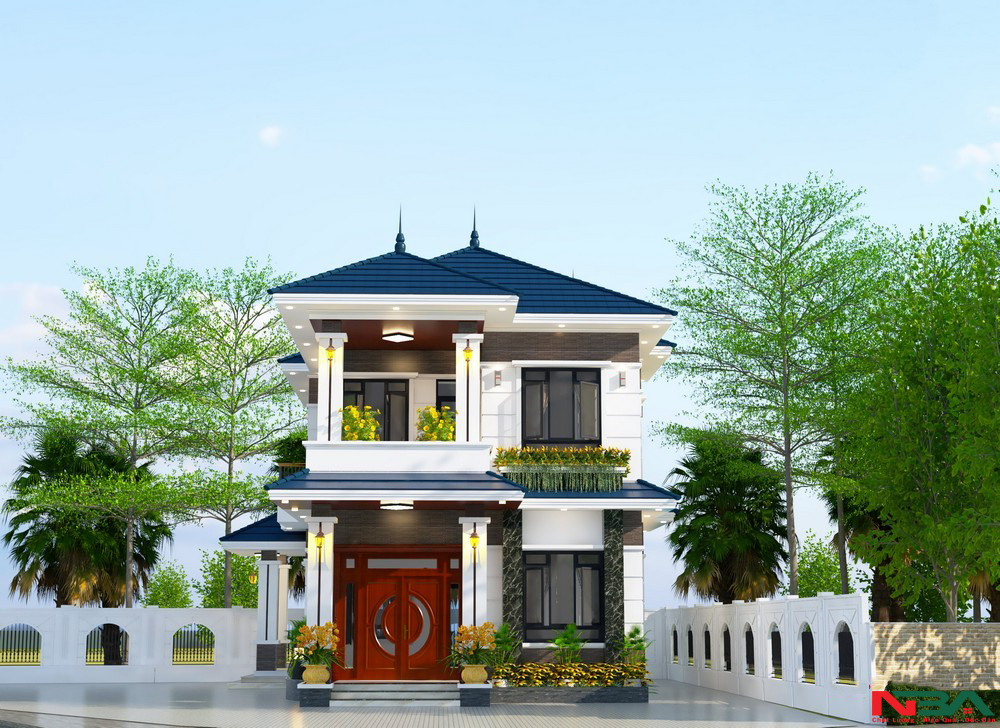 man nhan nha mai nhat 2 tang dep 1