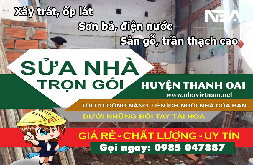 sua chua nha tai huyen thanh oai