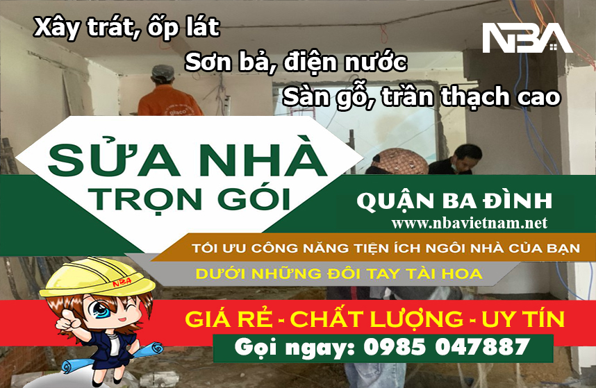 sua chua nha tai quan ba dinh
