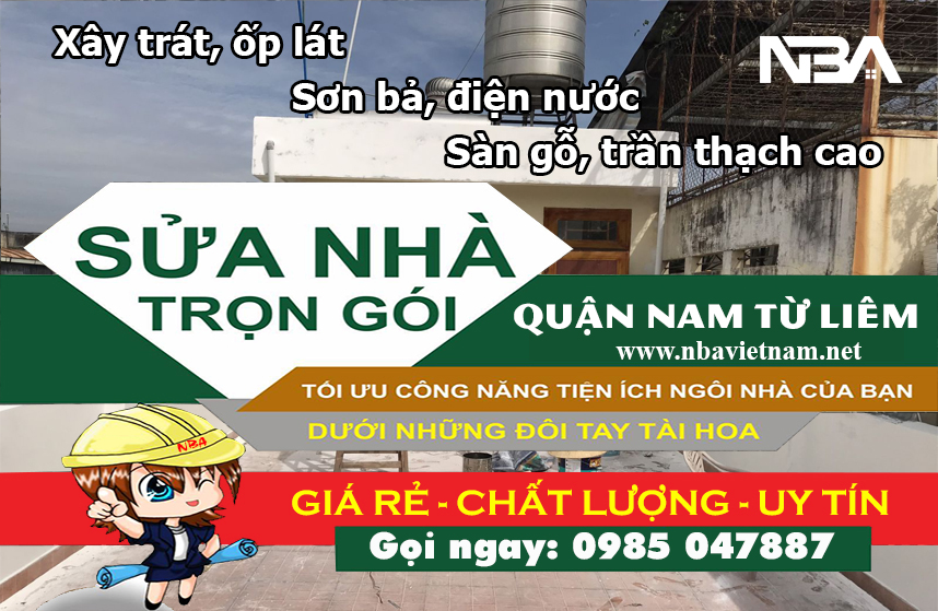 sua chua nha tai quan nam tu liem