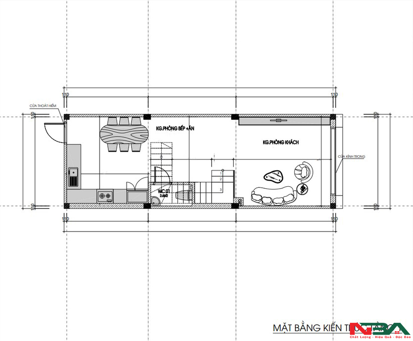 mau nha pho 4 tang tan co dien 6