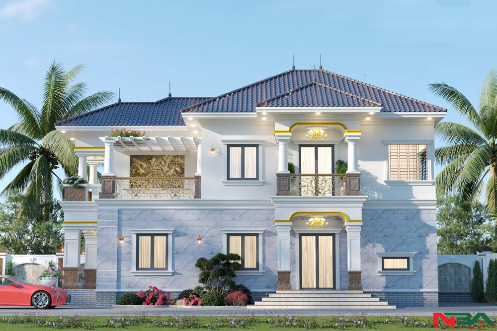 thiet ke nha mai nhat 2 tang dep 3