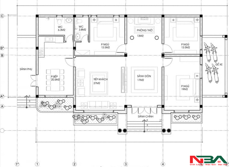 nha cap 4 3 phong ngu 150m2 4