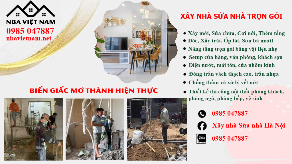 xay nha sua nha ha noi