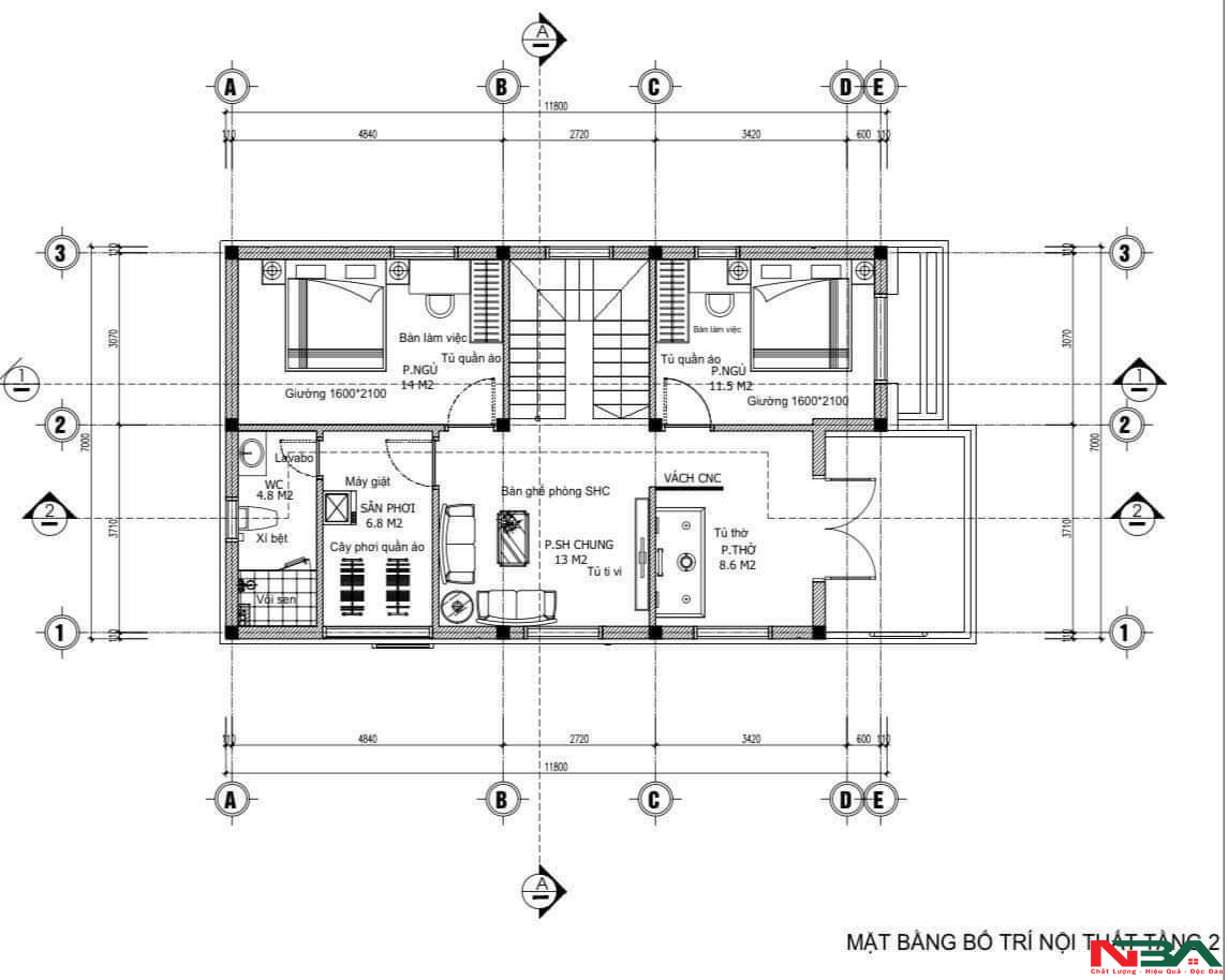 mau nha mai nhat 2 tang 7x12m 3 ngu 6